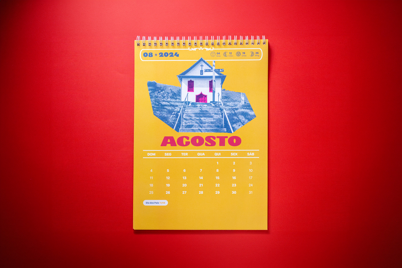 calendar calendar design social impact design print design  Risoprint paper Poster Design typography   pantone
