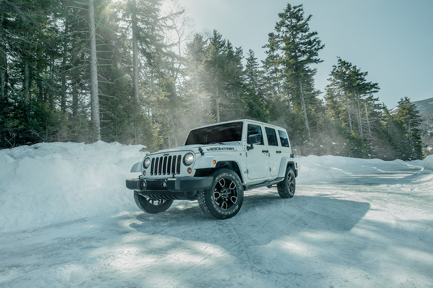 jeep Wrangler Smoky Mountain Automotive Photography postproduction Virtual Rig photoshop