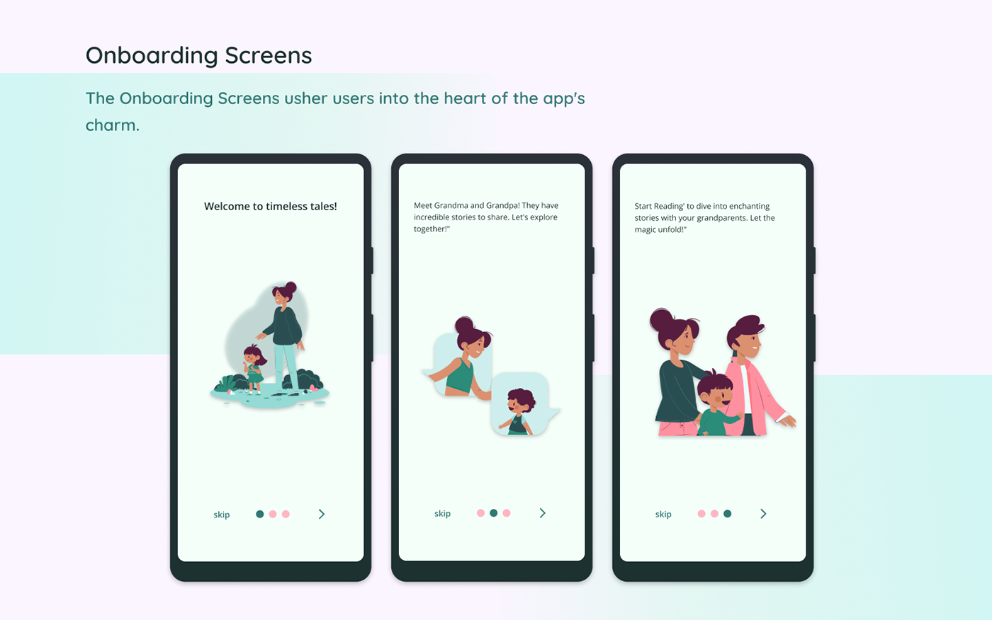 CaseStudy UX design Mobile app story storytelling   grandma UxUIdesign mobile app design grandparents uxuicasestudy