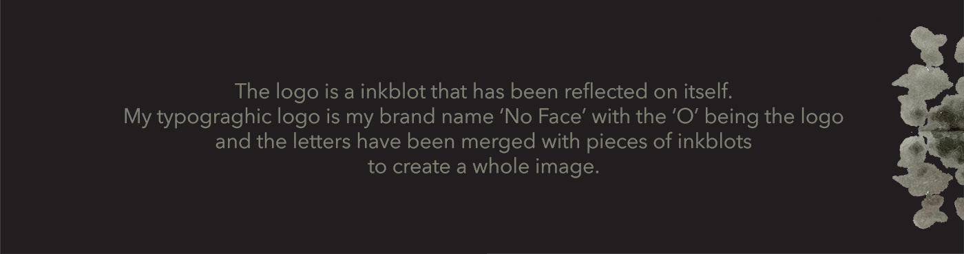 business card graphic design  inkblot Logo Design no face postcard Self Promotion tracing paper typography   uv light