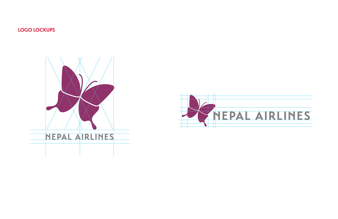 nepal Airlines rebranding identity nepal airlines