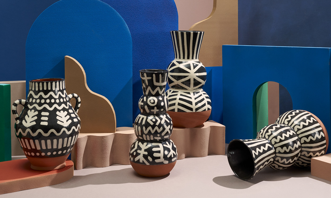 architecture ceramic clay colour content craft geometric pot still life Vase