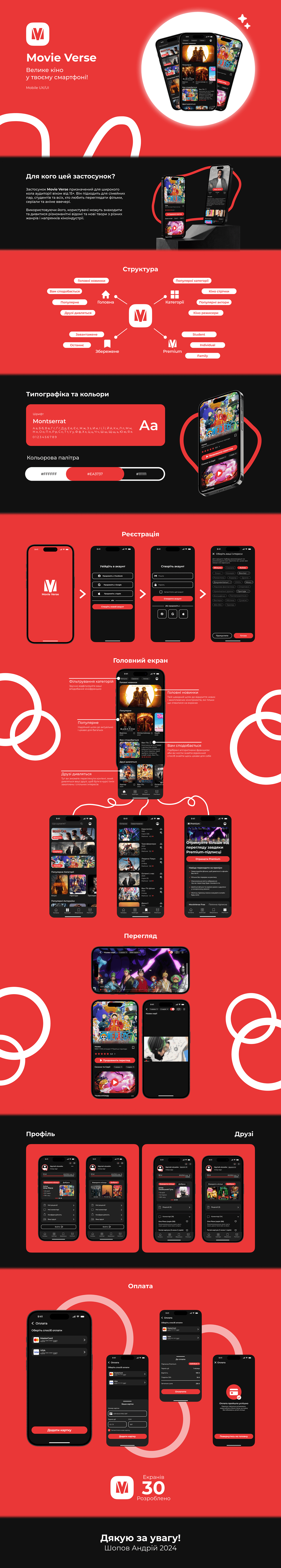 app design UI/UX Figma user interface Mobile app user experience UI ux movie movie app