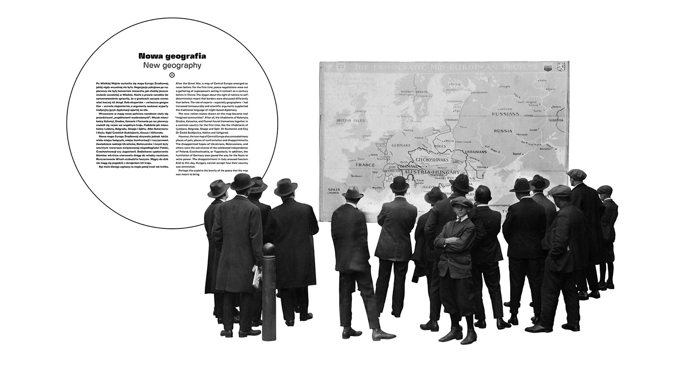 Exhibition  design museum typography   infographics maps architecture Photography  cracow history