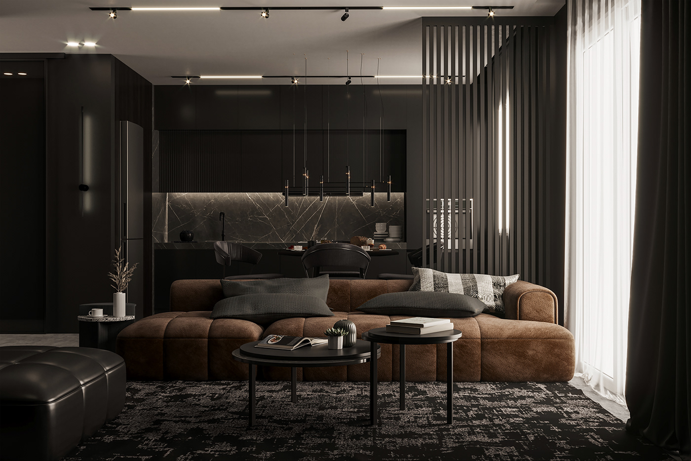 3ds max architecture archviz bedroom corona interior design  living room photoshop studio visualization