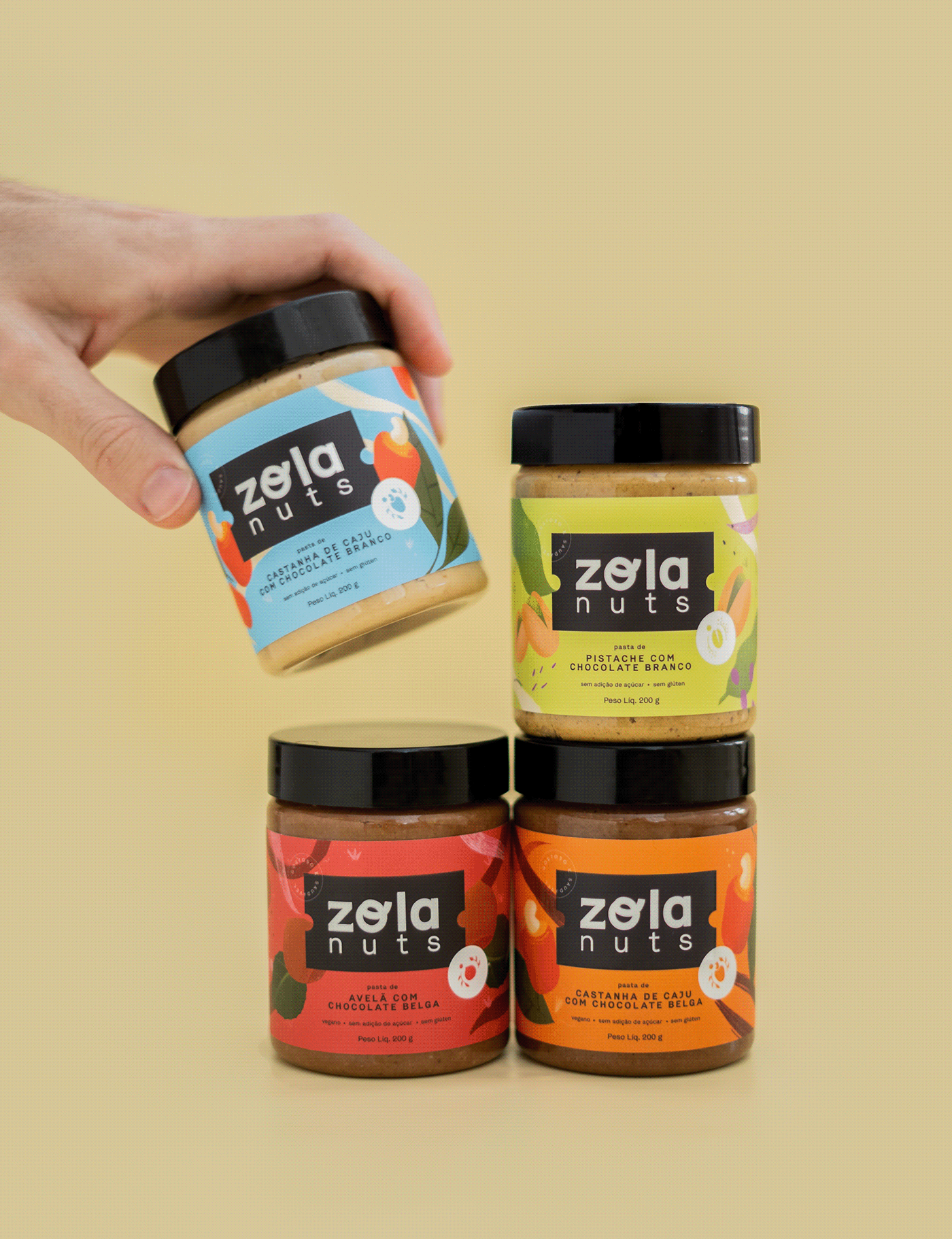 branding  brazilian design colorful embalagens Estamparia package