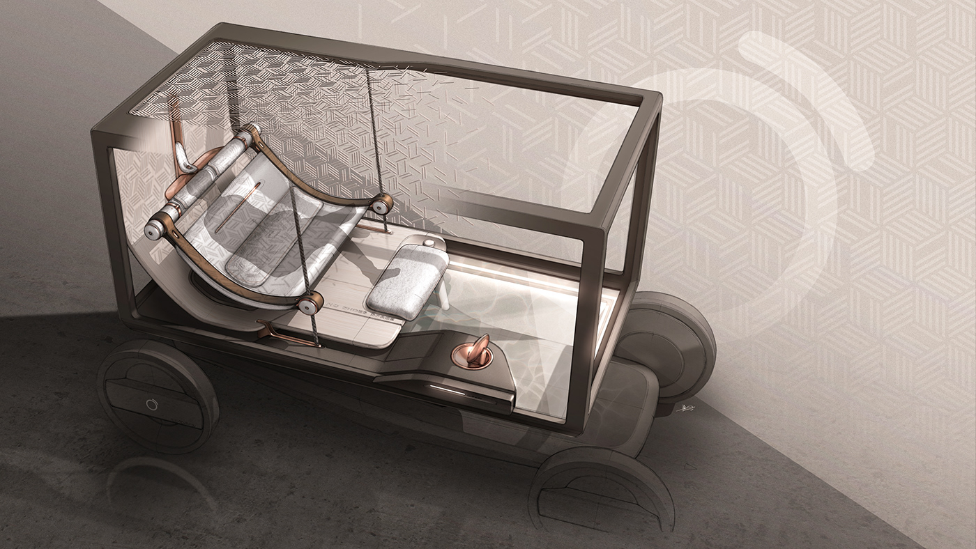 automotive   Autonomous design electric Interior relax retreat strate Sweden Volvo