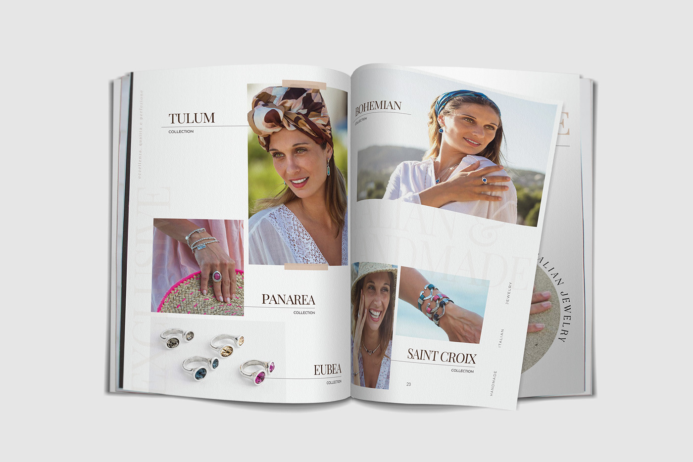 catalogo productos catalogo diseño gráfico publicidad brand identity Joyas Jewelry Design  product italian jewellery