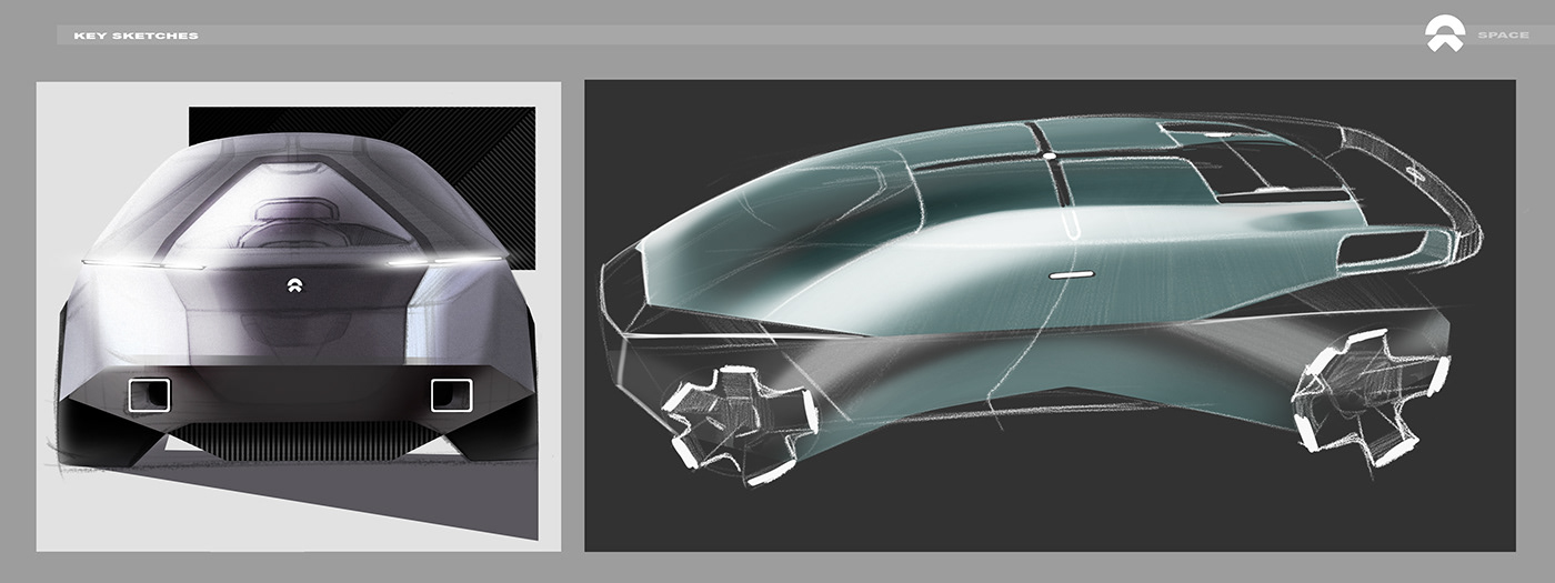 3D Autonomous blender car car concept car design design futuristic industrial design 