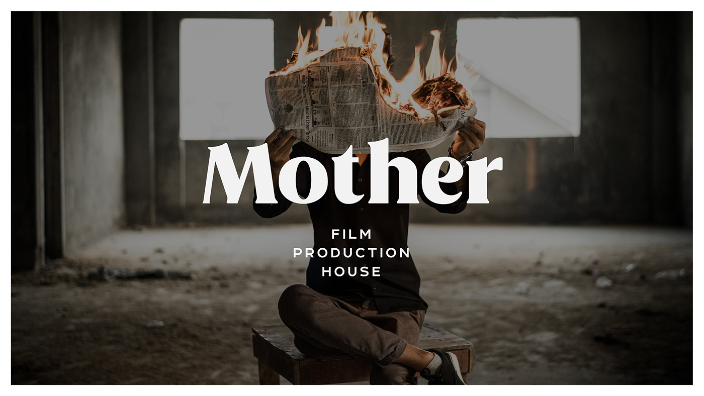 brand rebranding Rebrand Film   Photography  logo mother stepmother visual identity Production