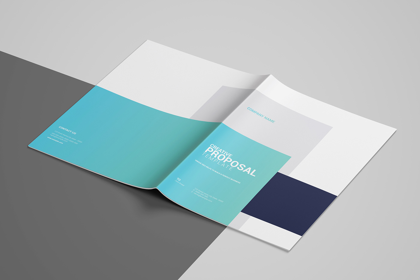 business brochure Business Proposal clean proposa Company Brochure Creative proposal indesign template Minimal Proposal ms word project proposal Proposal template