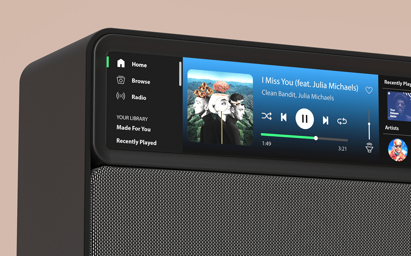 apple Audio bluetooth braun design google music sound speakers spotify