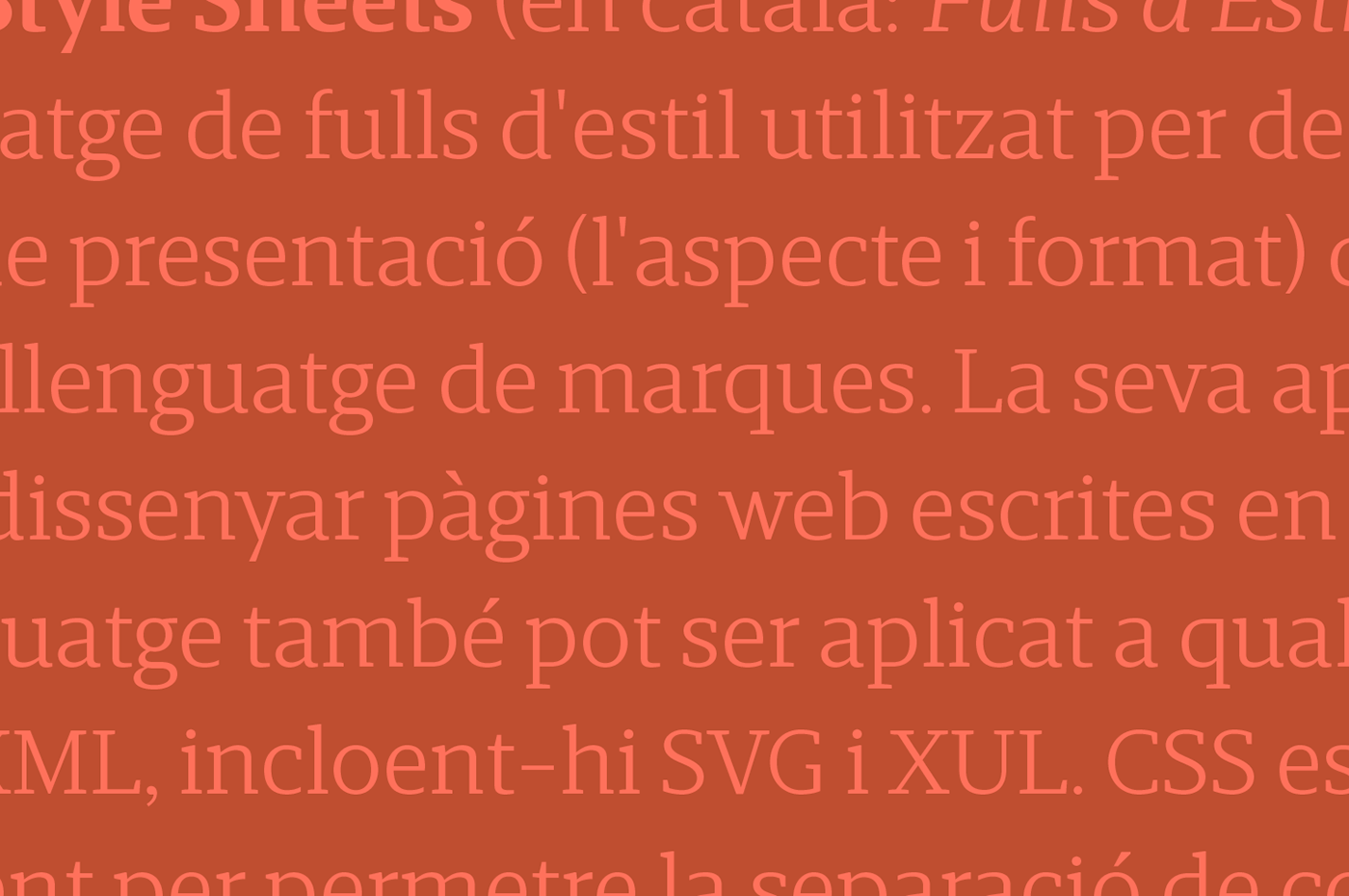 Typeface DSType serif screen Web