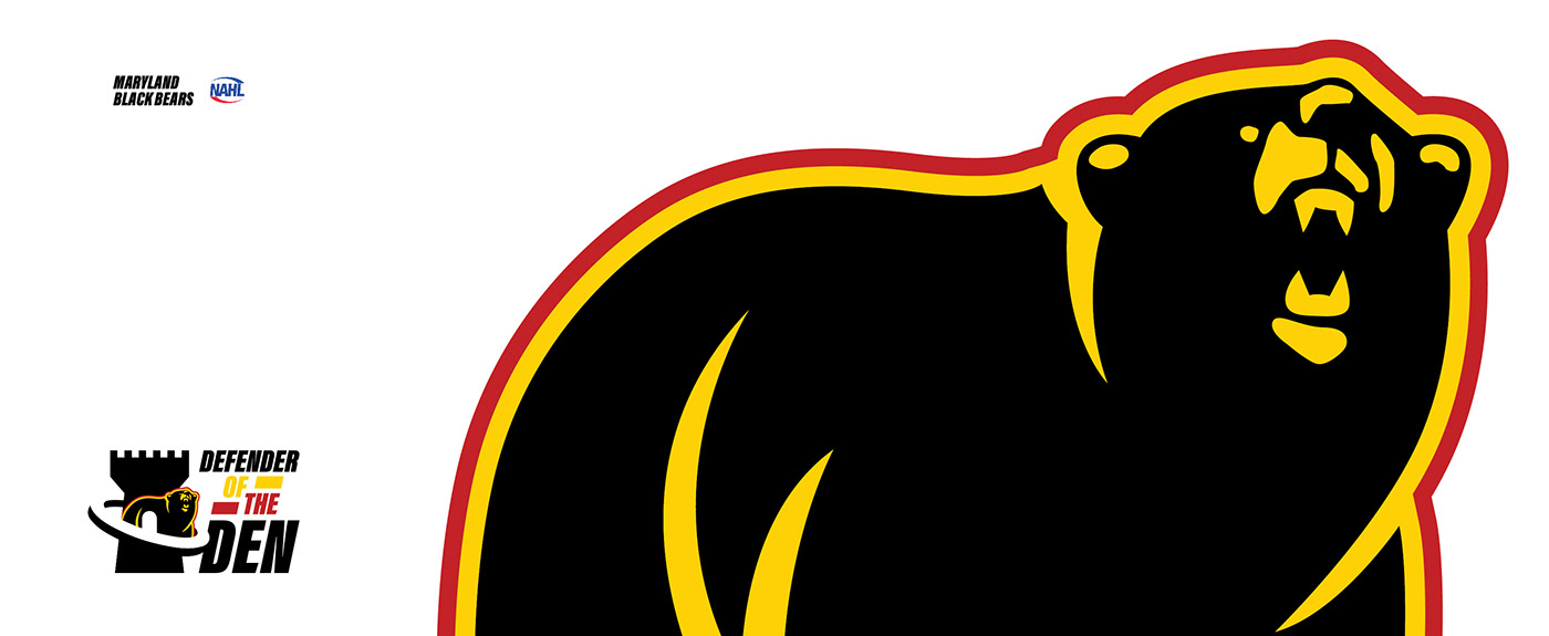Logo Design typography   Sponsorship apparel Social media post graphic design  hockey NAHL logo logofolio