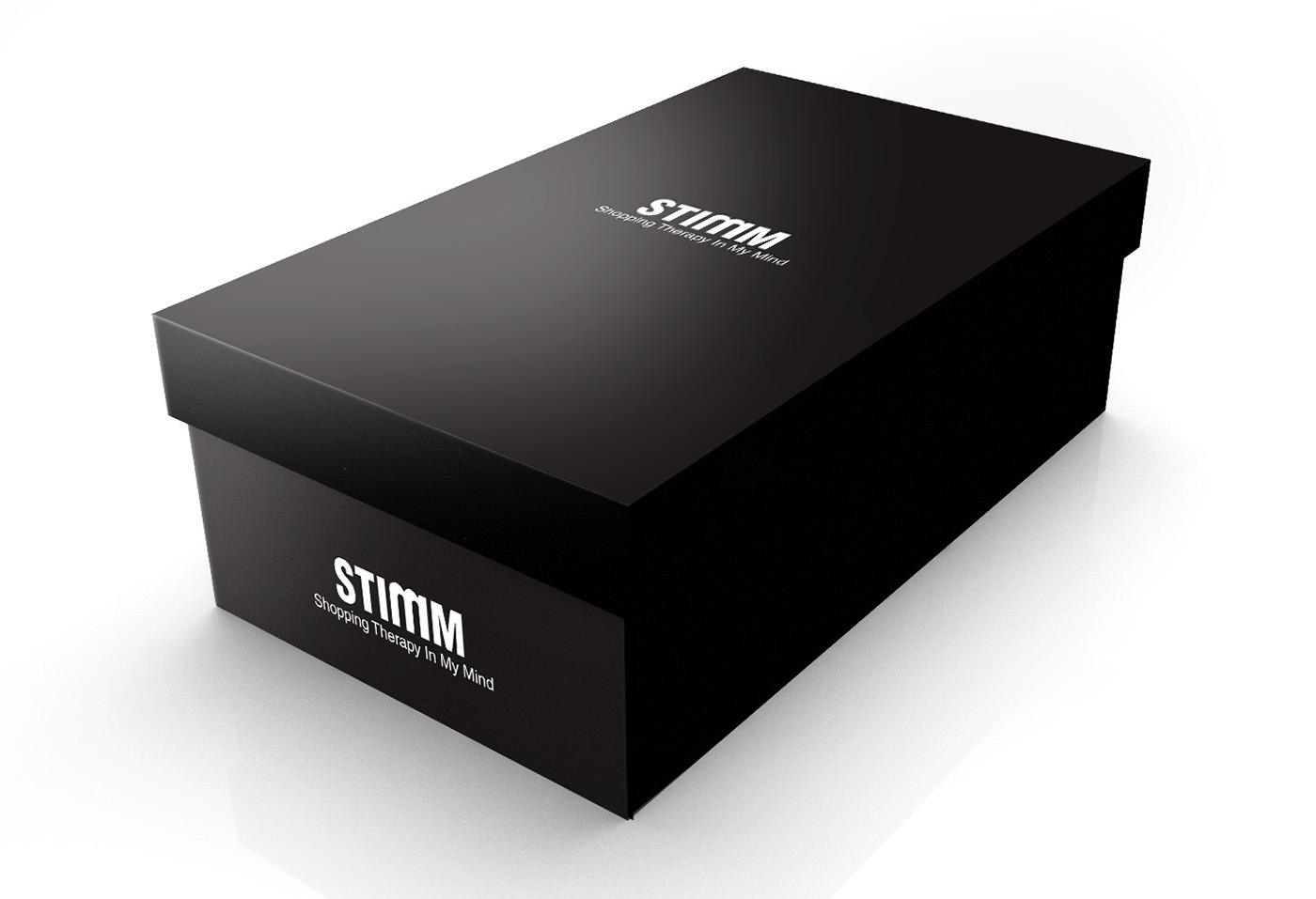 Packaging shoes jewels black scarpe scatole gioielli