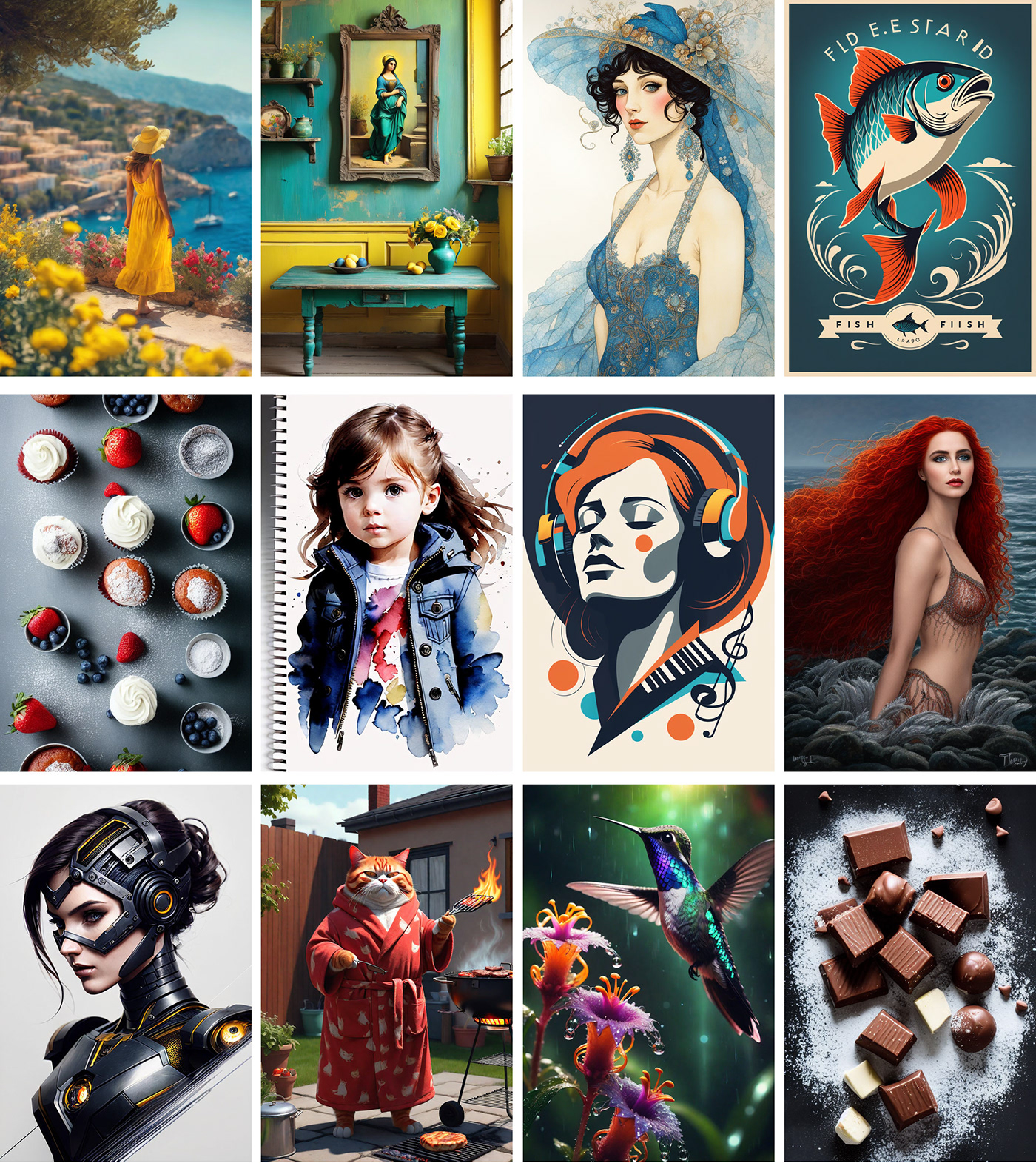 artificial intelligence neural network visual Render ai generation images trend pictures set