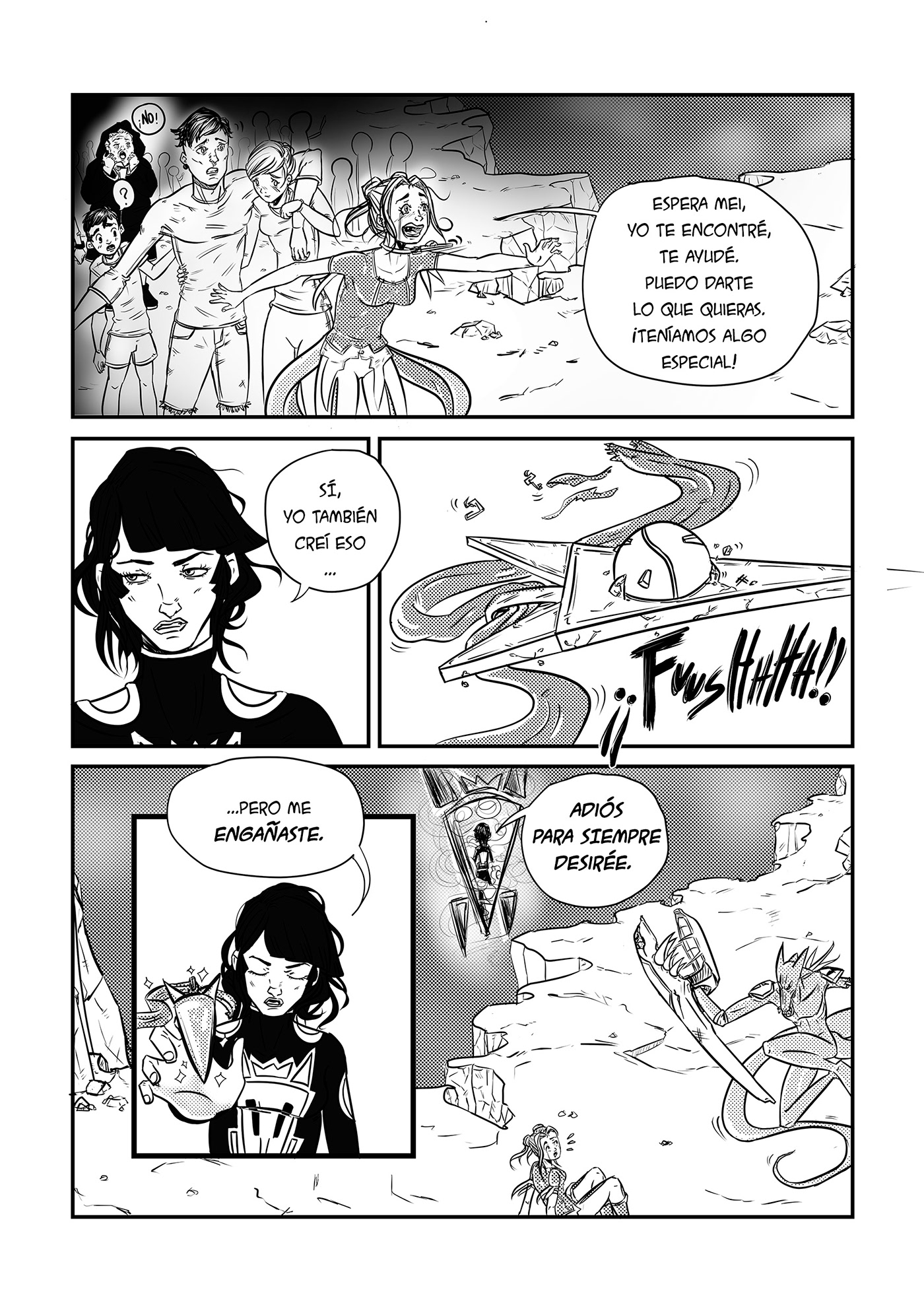 amarillo ambivalencia comic diseño ilustracion manga Oneshot Webtoon yellow