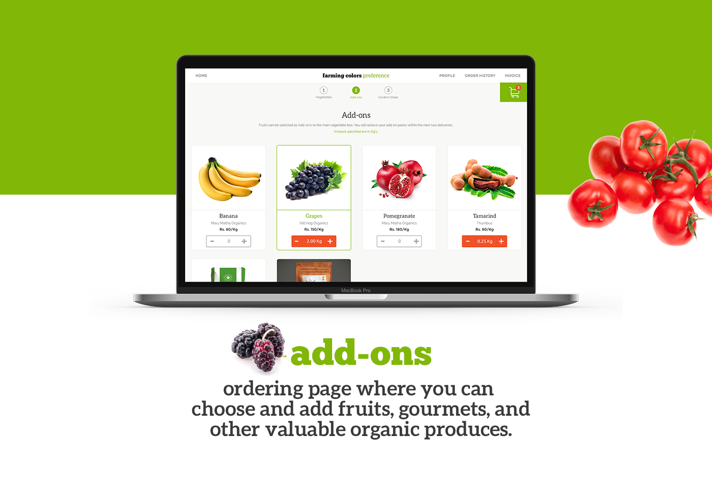 organic gourmet Grocery natural Supermarket Order Food  subscription Ecommerce hyperlocal