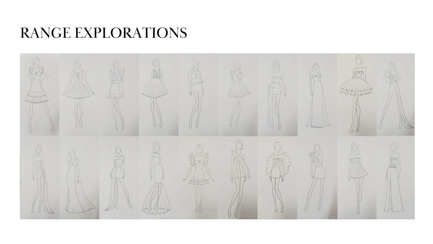 Fashion  Clo3d fashion design 3D design process boards ILLUSTRATION  concept digital fashion
