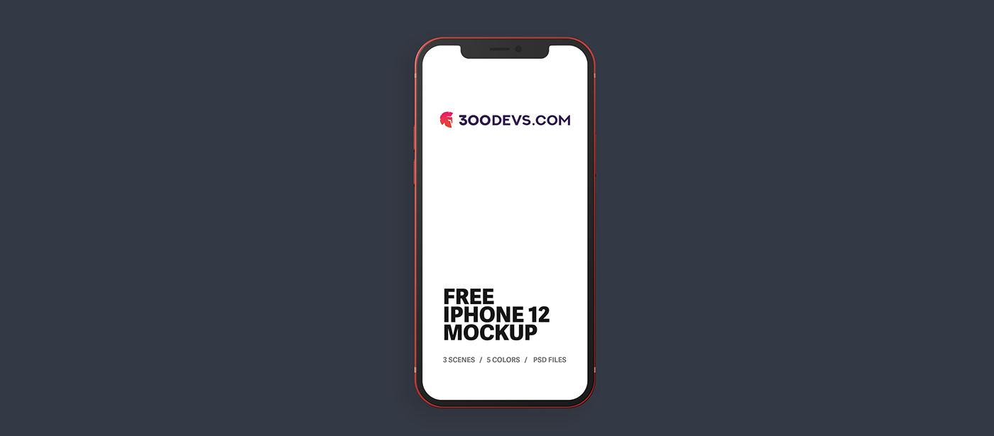 apple free freebie iphone IPHONE 12 mobile Mockup smartphone UI minimalist