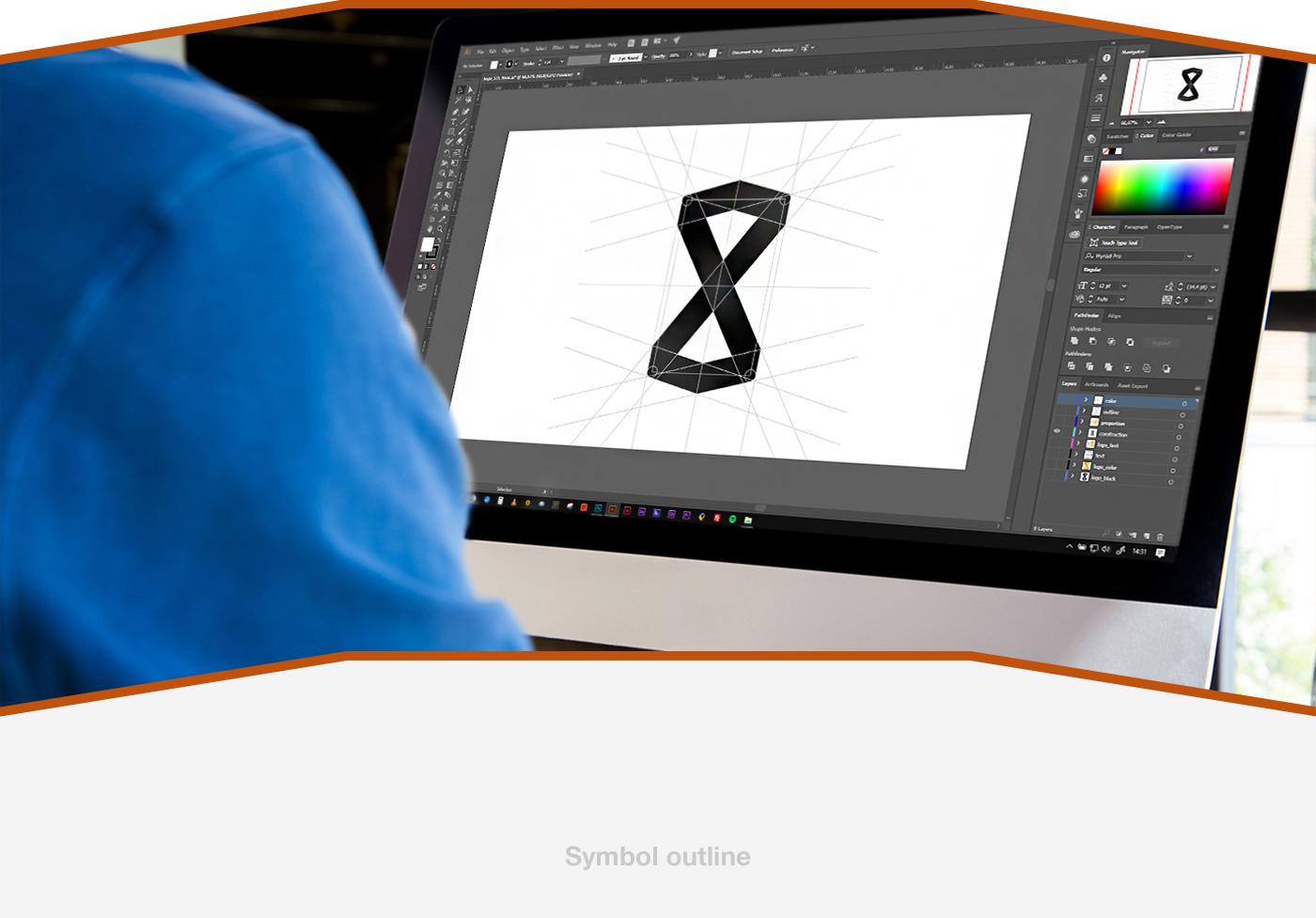 Adobe Portfolio logo Logotype identity brand visual brand book app icon App Identity Brand Design Corporate Identity