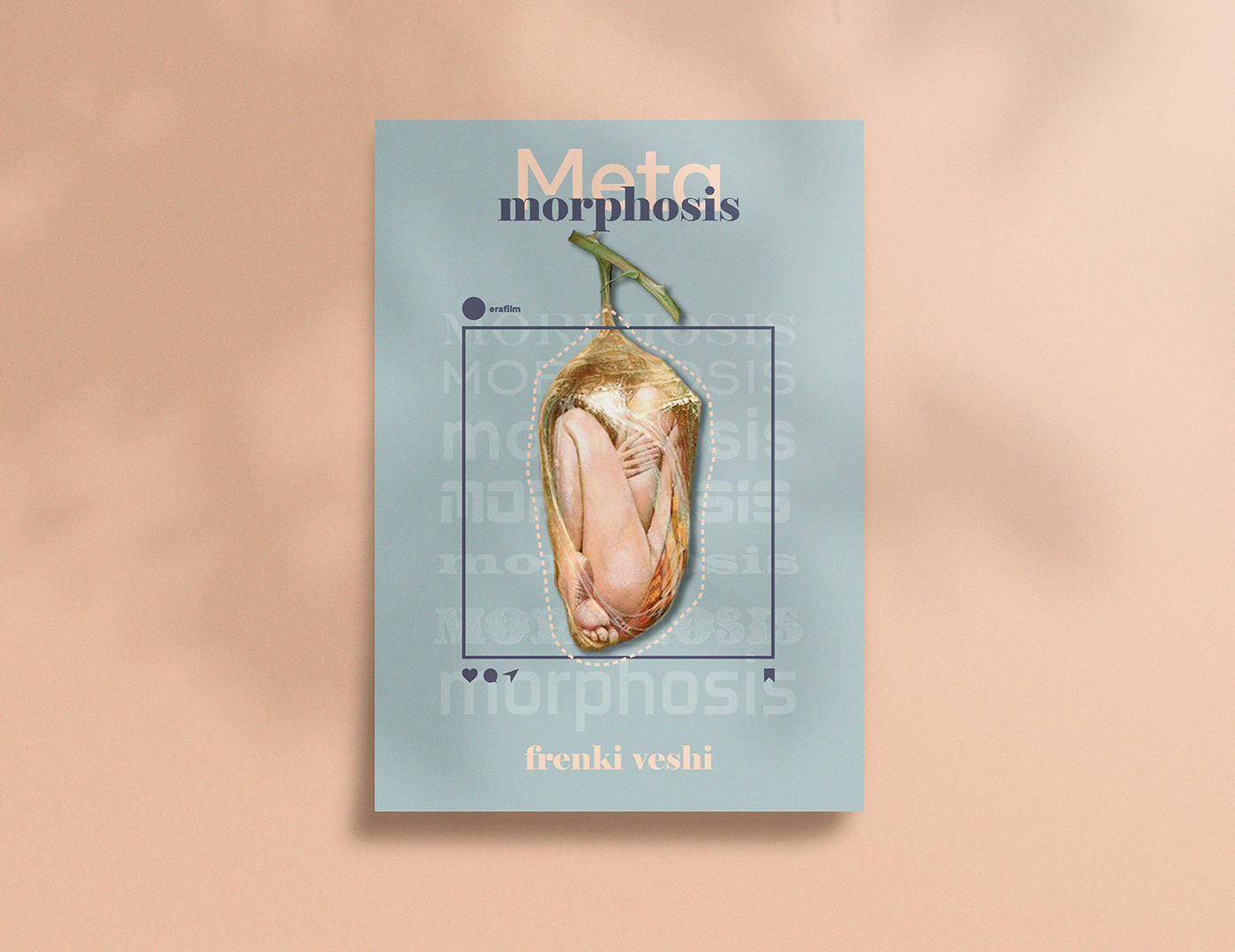 artwork composition conceptual design Digital Art  metamorphose Metamorphosis poster poster art Poster Design