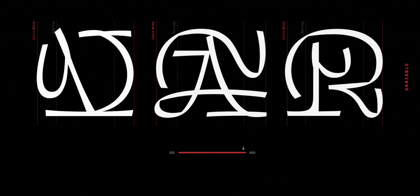 design Typeface font lettering type Display display font Variable Font