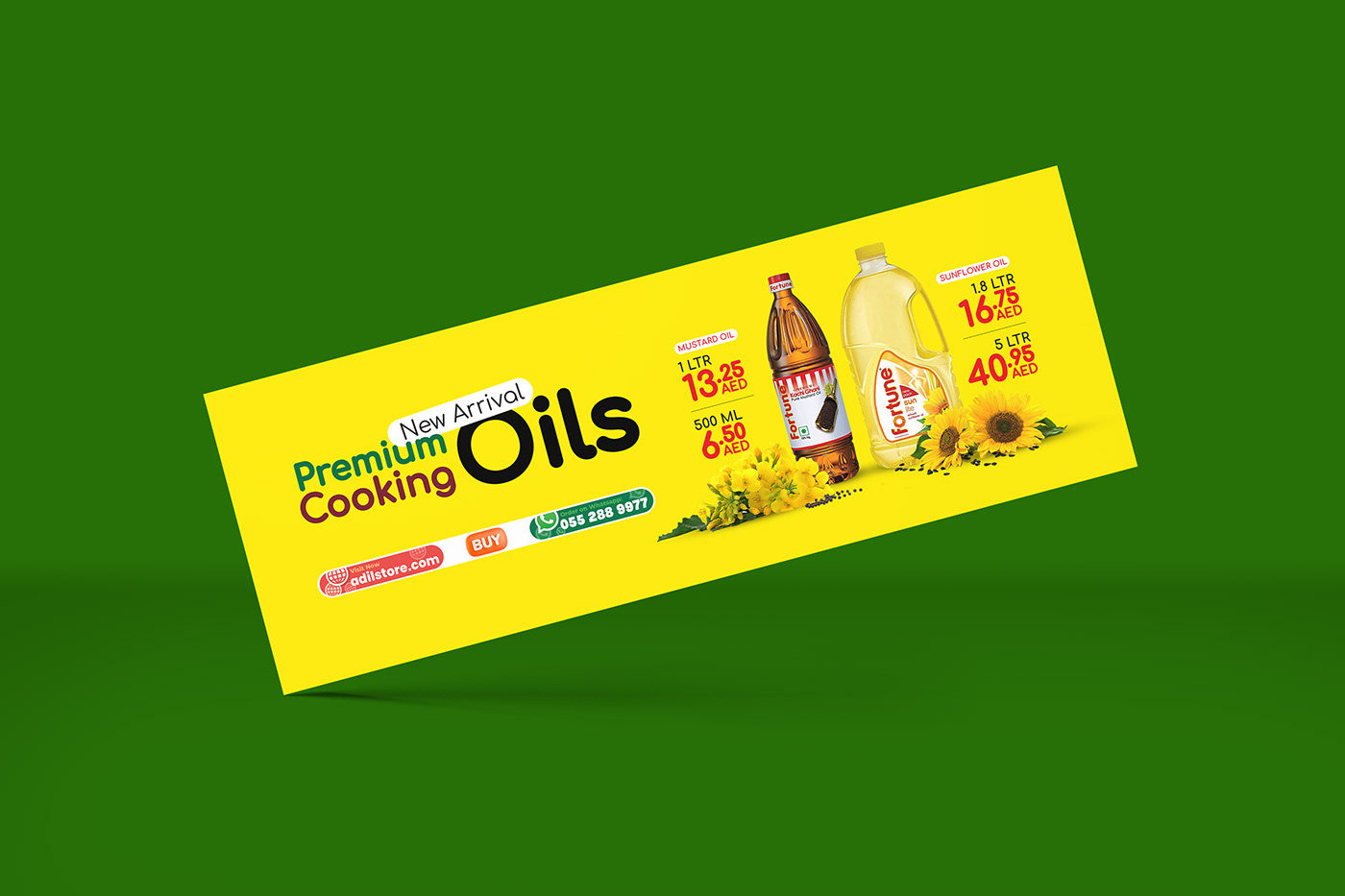 Cooking Oil Edible oil sunflower oil Mustard Oil Social media post Promotion oil banner