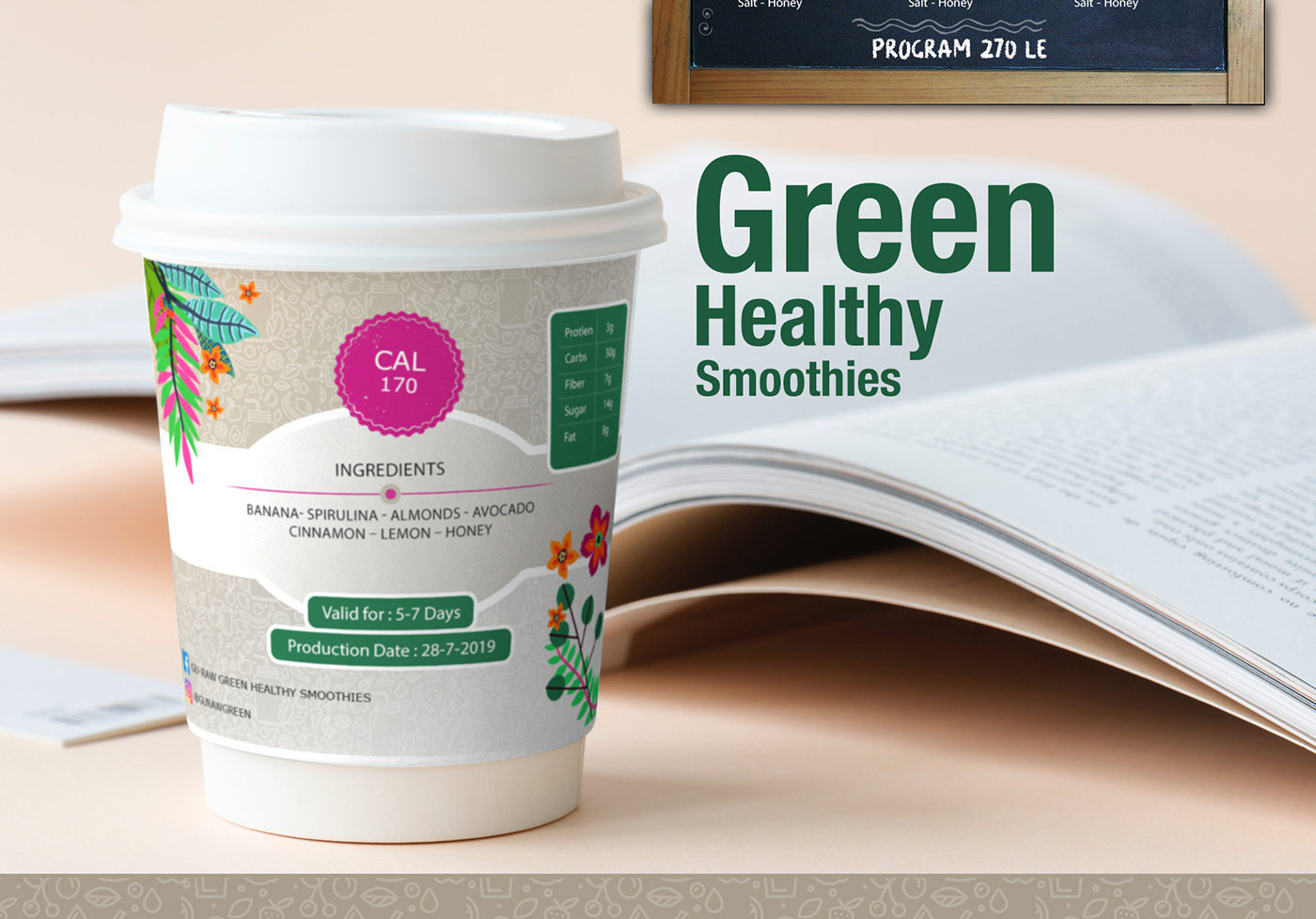 package package design  Green Healthy Smoothies smoothies drink fruits vegetables healthy