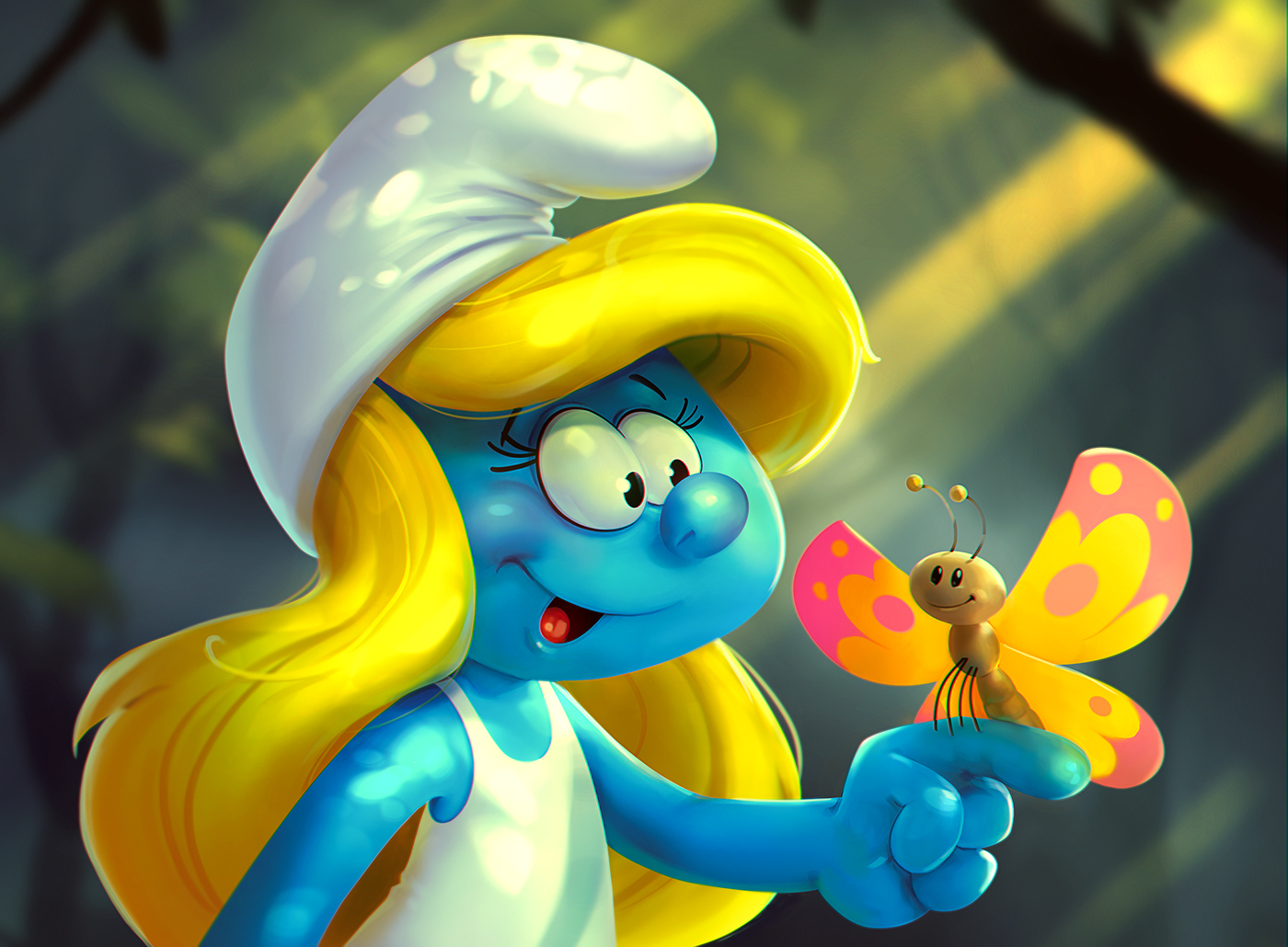 Smurfette.