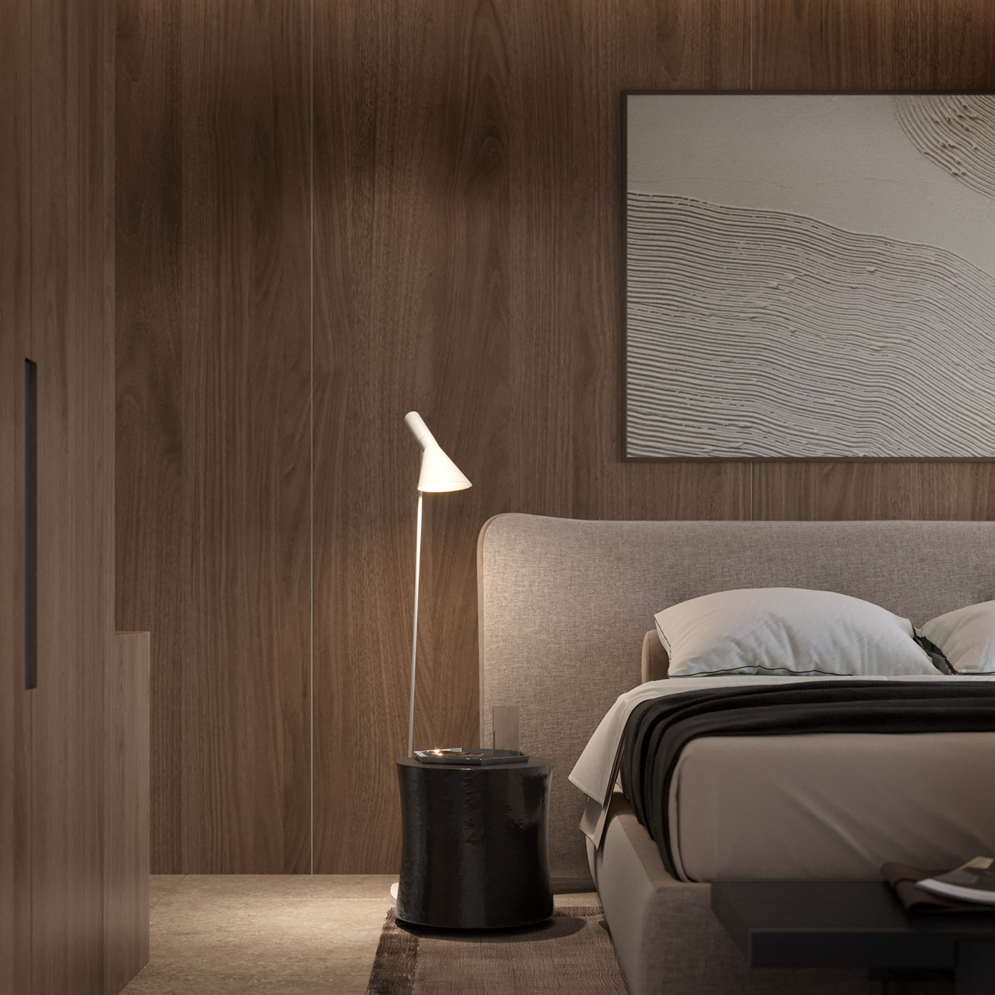 architecture corsica design france house interior design  light modern visualization wood