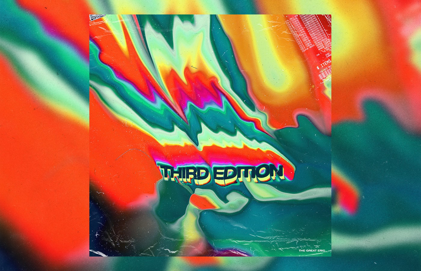 abstract typography Album album art album cover music trippy