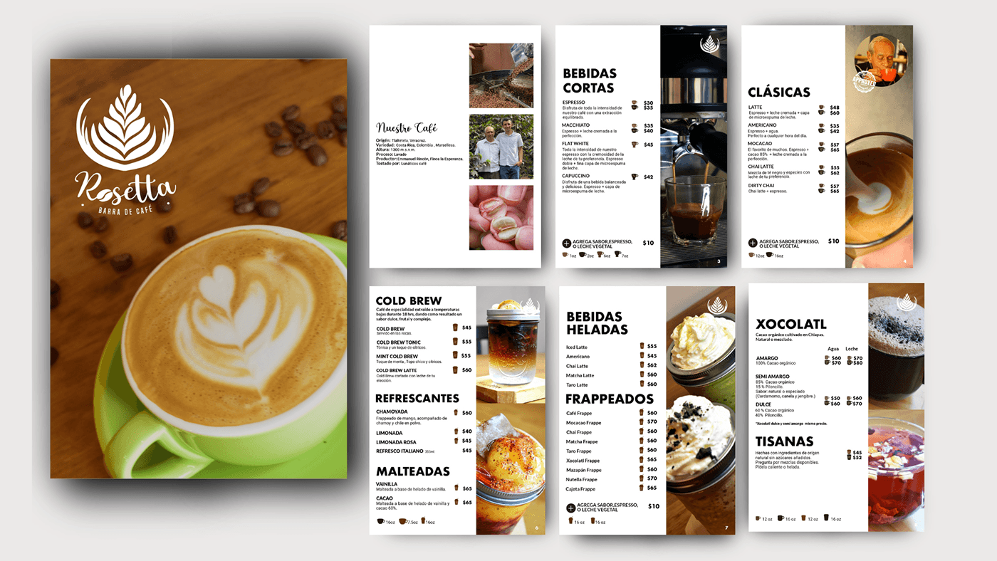menu design graphic design  food photography editorial design 
