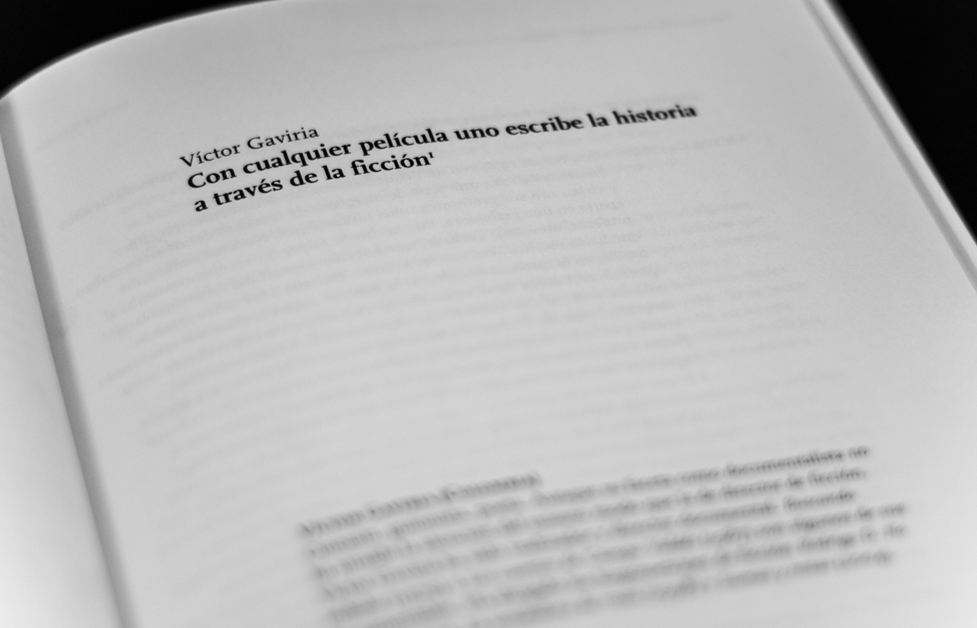 book libro Cuantika Studio documental Documentary  theory print black and white Style cine colombia
