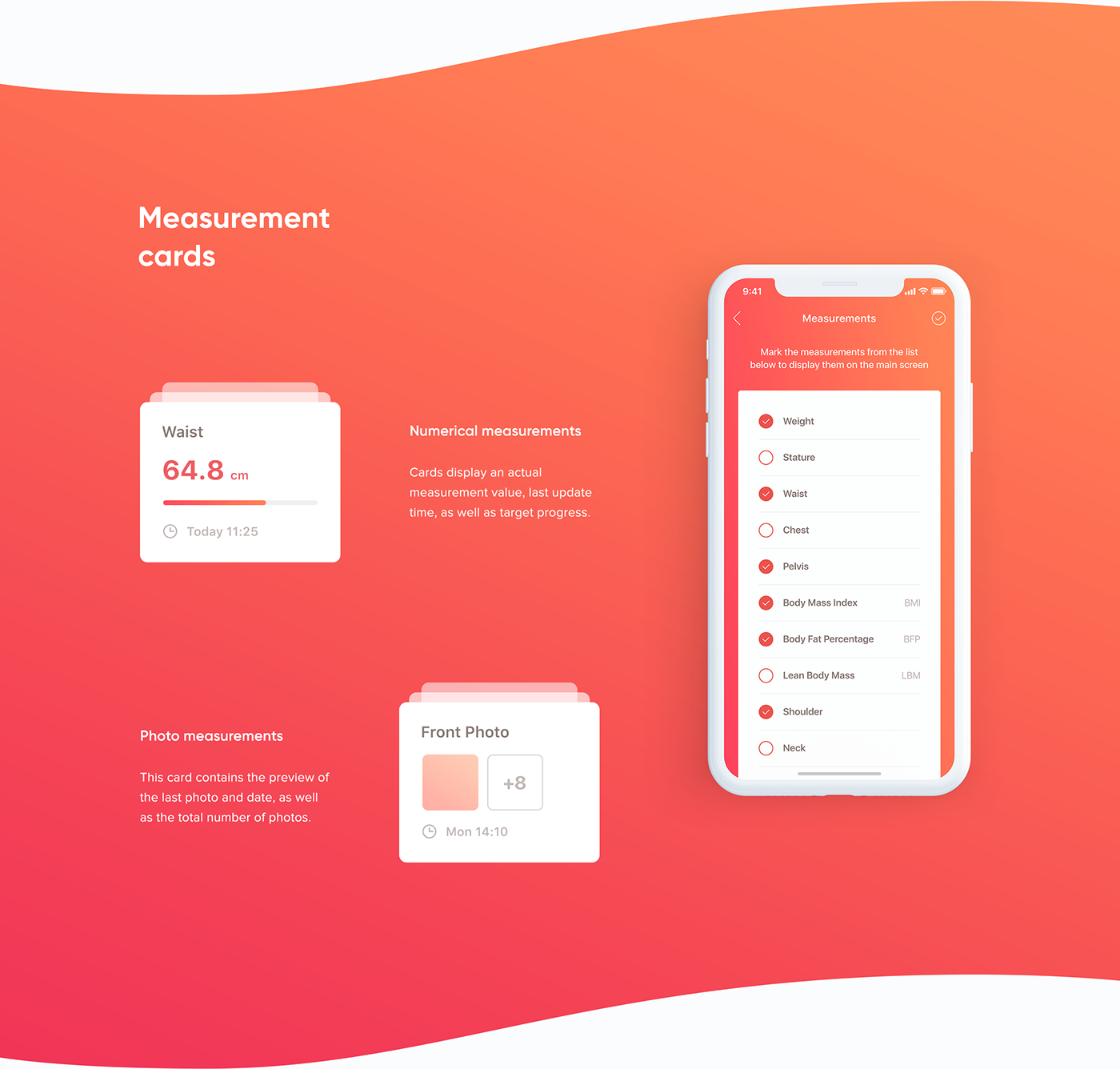 UI mobile animation  ux interaction Interface fitness Health gradient app