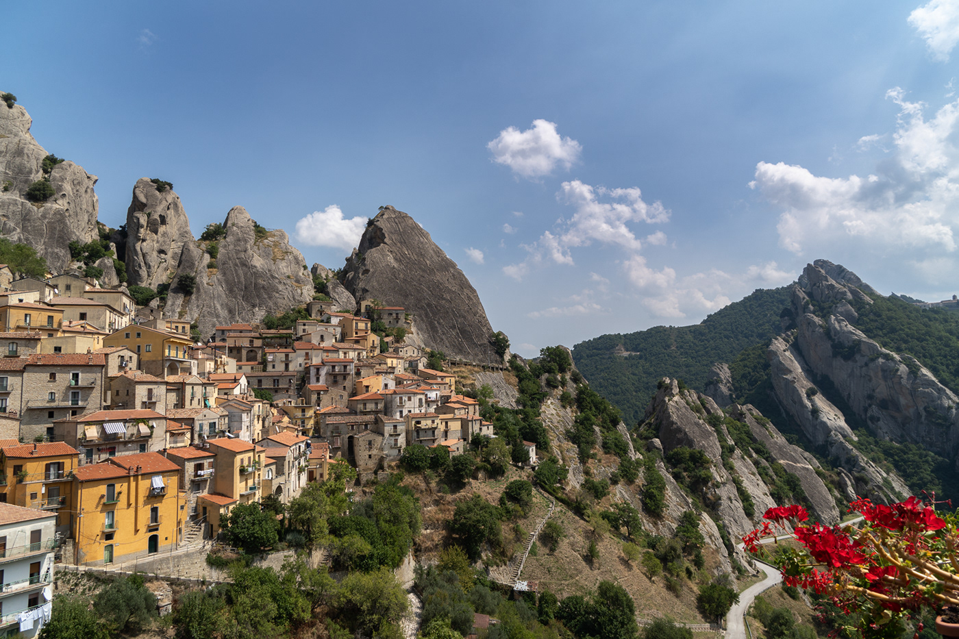 dolomiti lucane basilicata Italy pietrapertosa castelmezzano Landscape mountains
