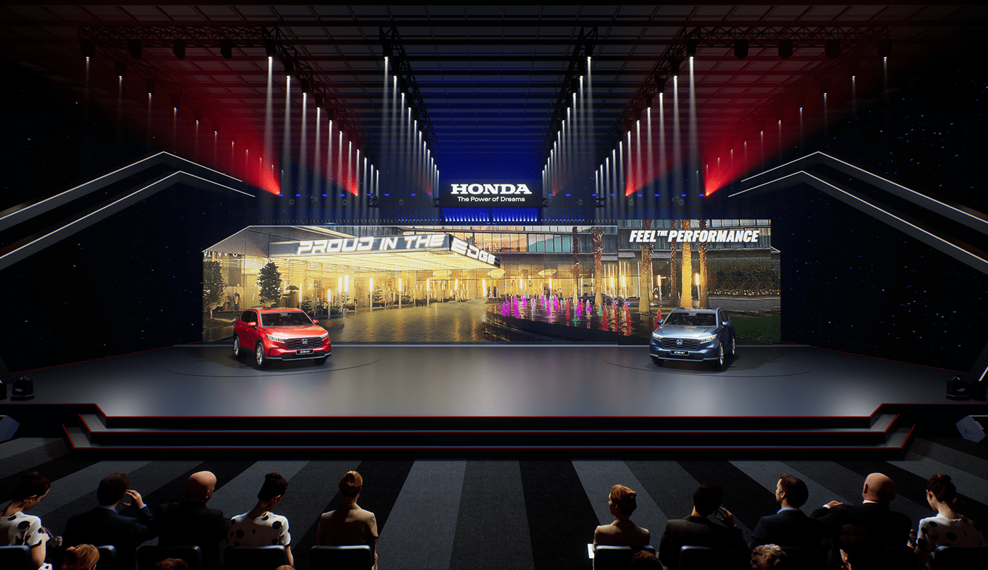 Honda 3D Stage honda crv design concept