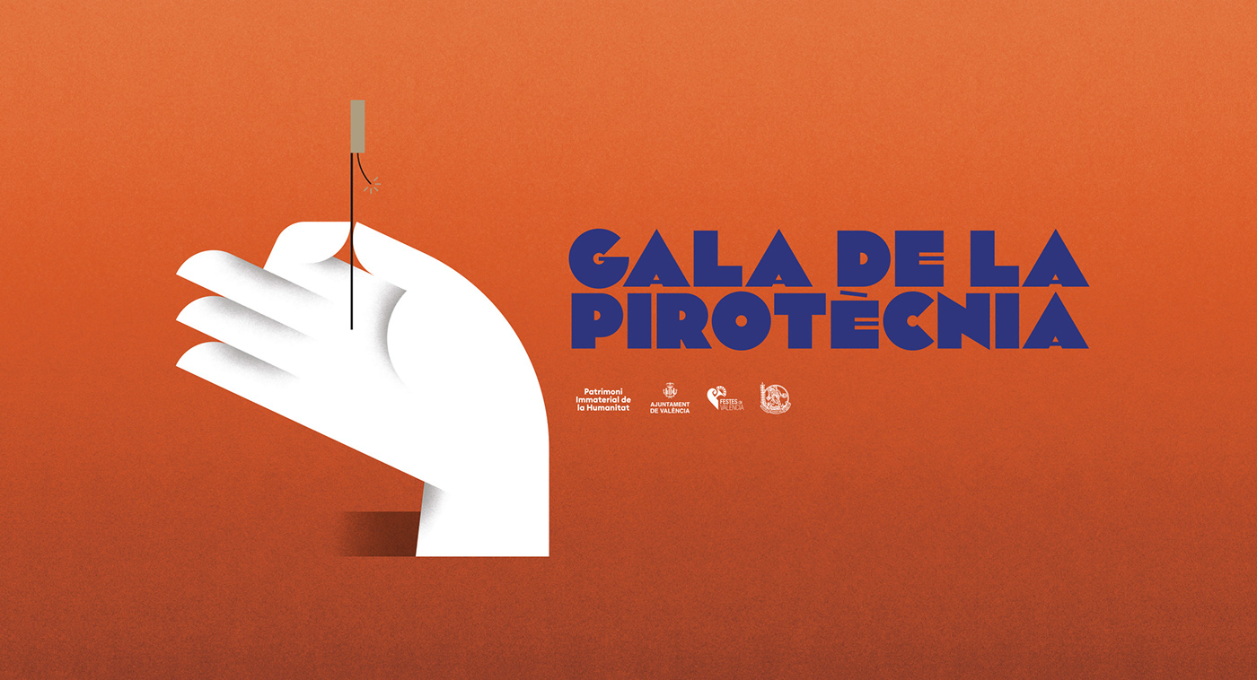 campaign celebration Fallas festivity font free poster type design typography   valencia