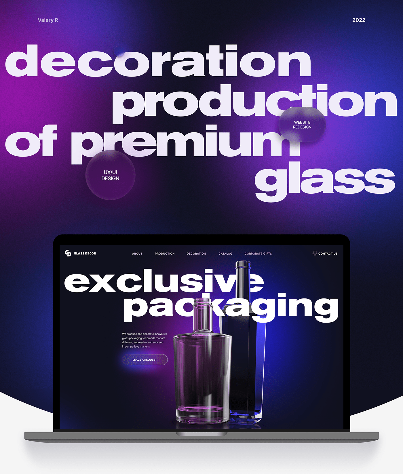 behancereviews Figma glass glassmorphism inspiration landing UX design UxUIdesign Webdesign Website