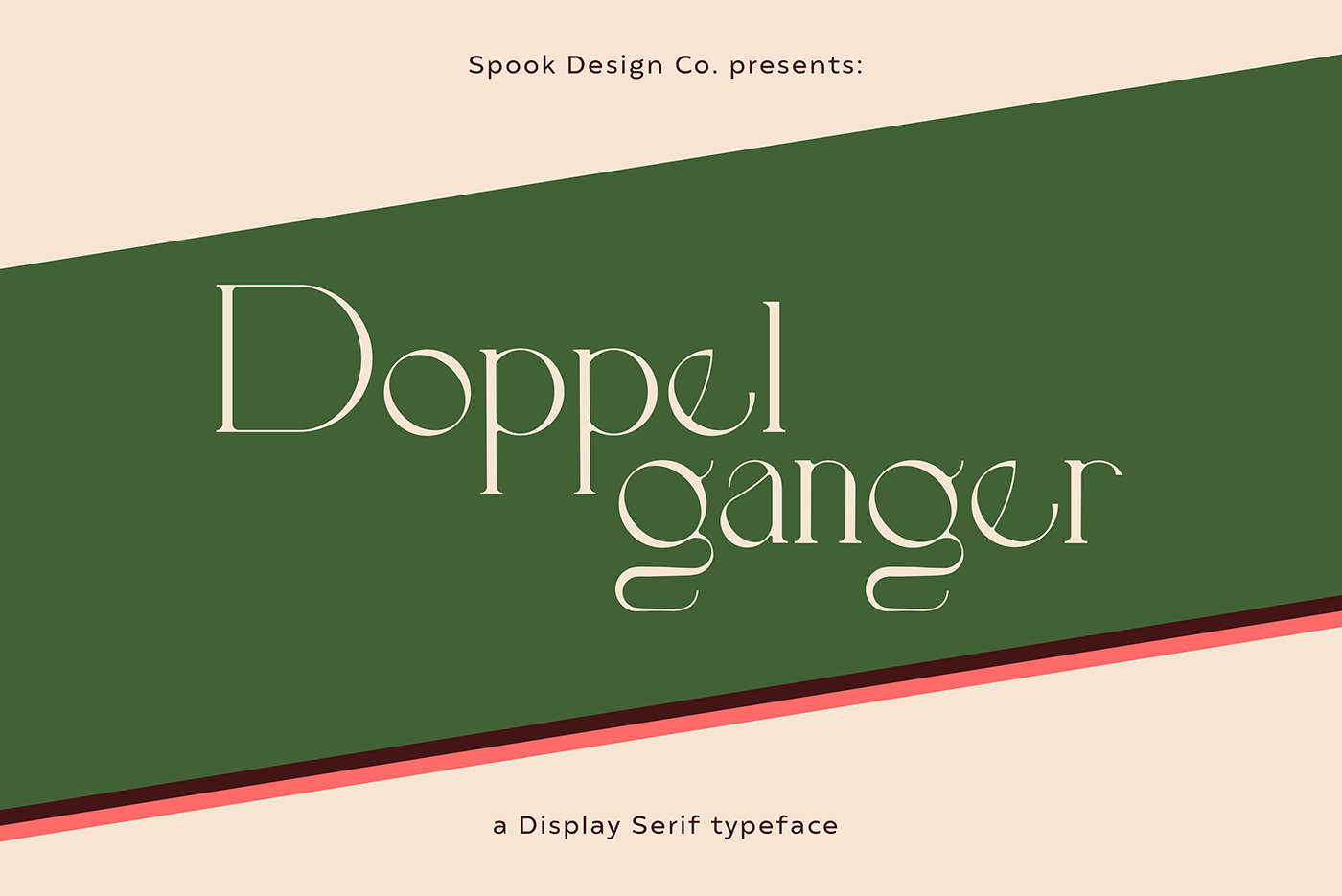 collage design doppelganger download font free graphic design  ILLUSTRATION  Typeface typography  
