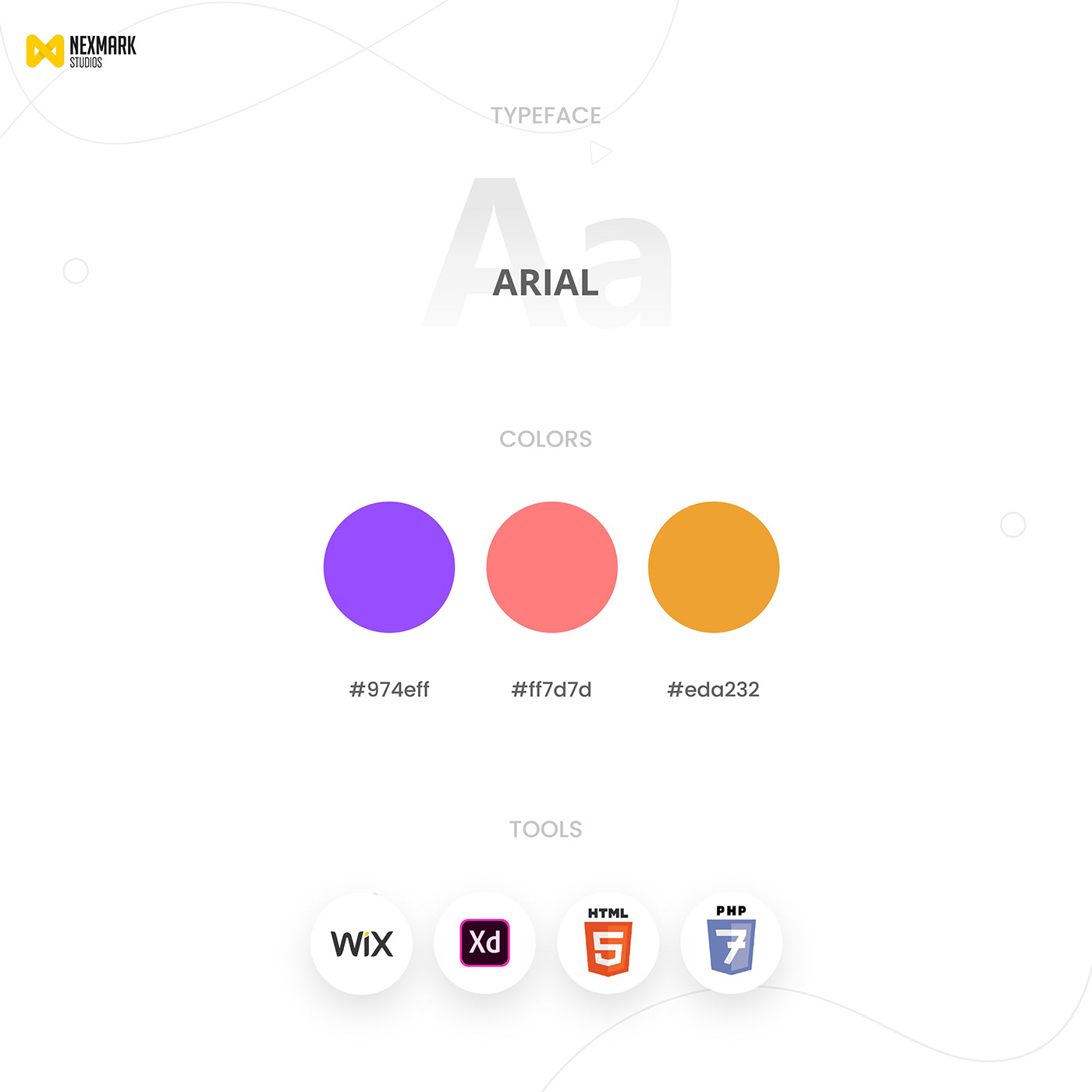 development media post UI/UX Video Production Web Design  Website wix