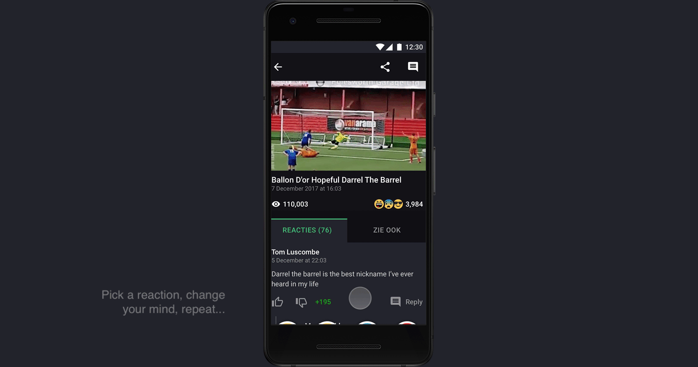 app UI ux branding  football soccer interaction gif material design