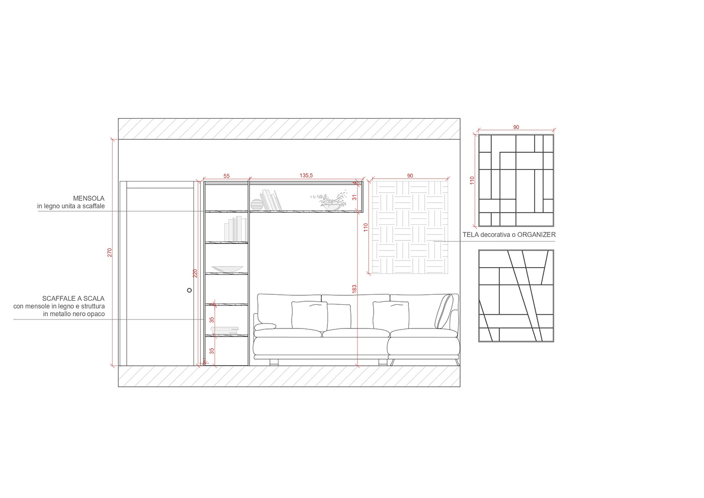 3D architecture architettura arredamento AutoCAD design Interior interior design  Render rendering