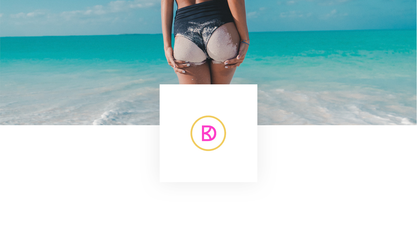 bikini logo Logotype brand Brand Design swimwear beach symbol identity mark