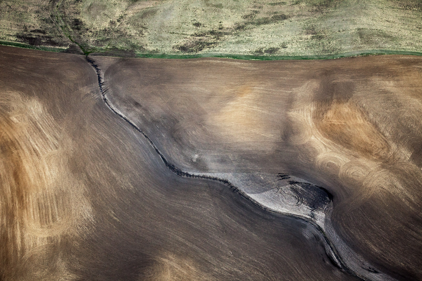 palouse Aerial abstract