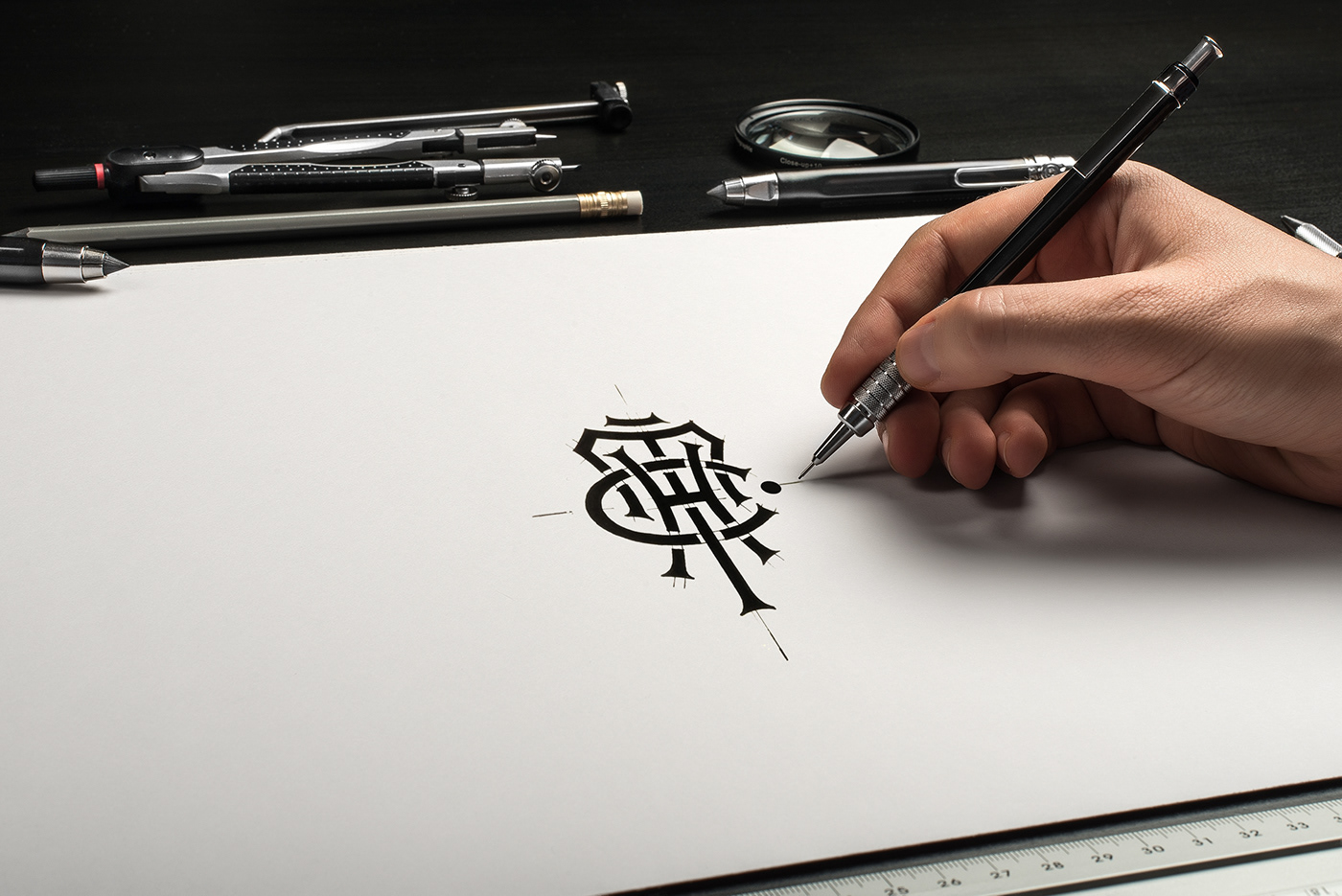 branding  Calligraphy   labeling lettering logo monogram Packaging