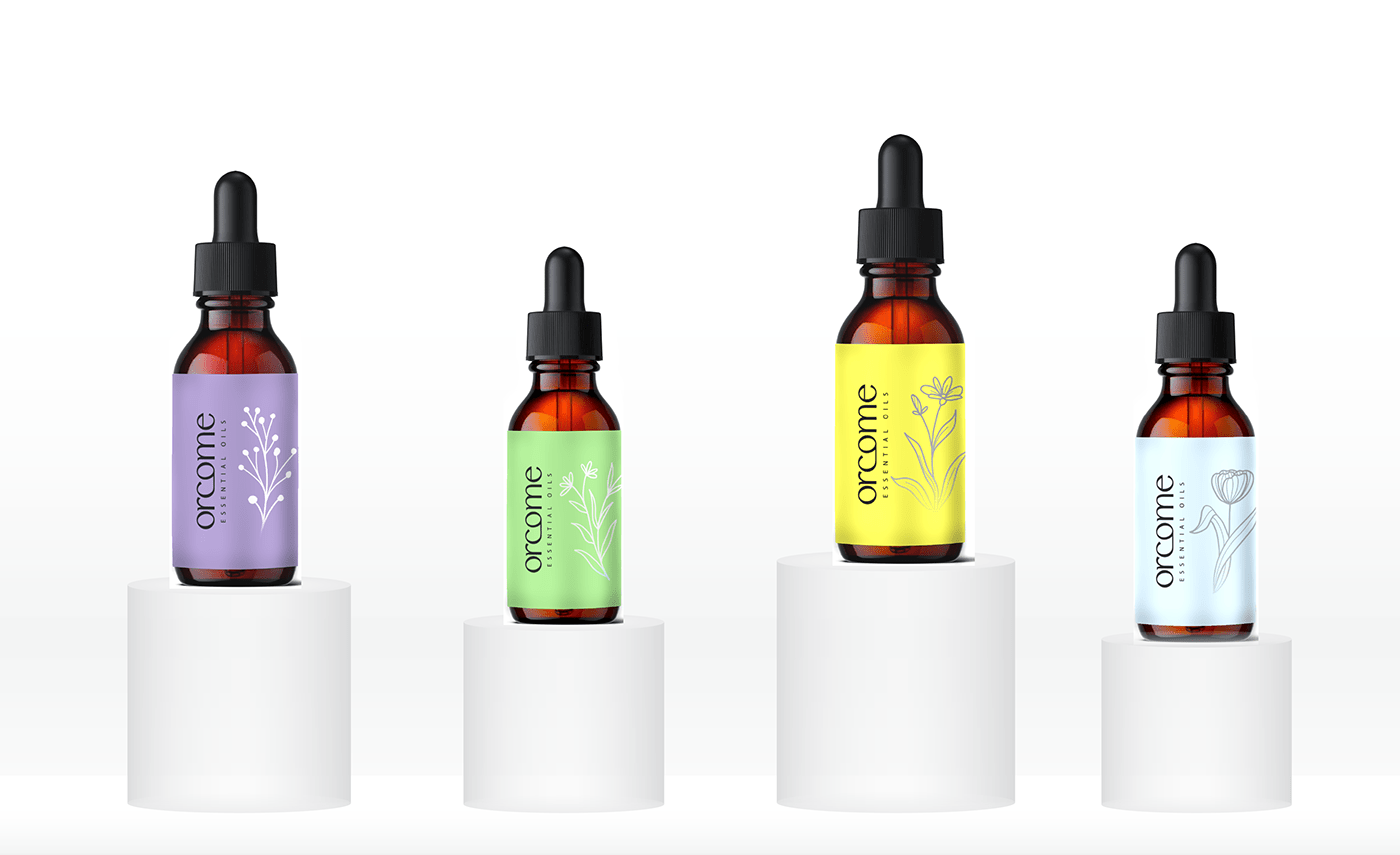 skincare packaging, cosmetic label, cosmetic packaging, cbd oil, cbd label design, label design,