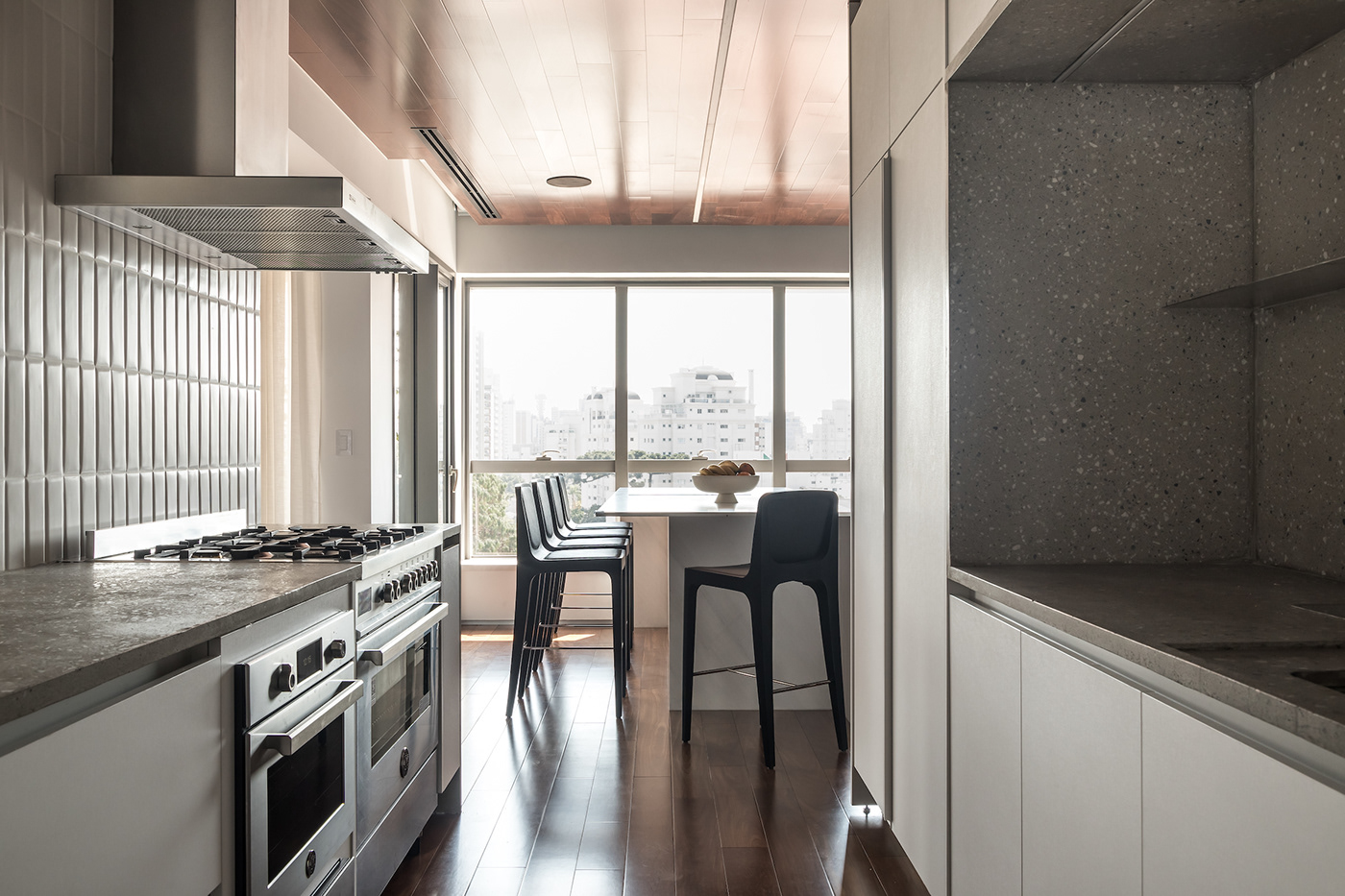 architecture ARQUITETURA arquitectura interior design  Interior minimal minimalist modern kitchen living room