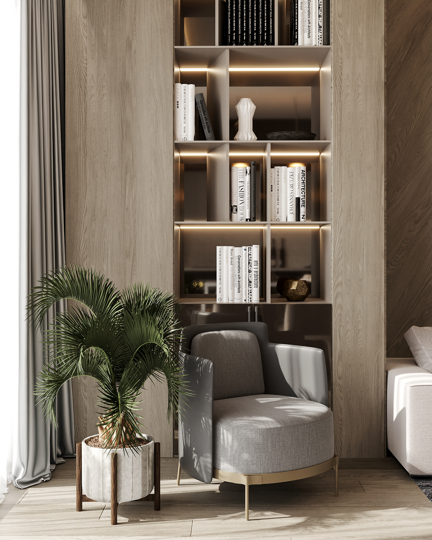 design Interior luxury Marble modern premium wood