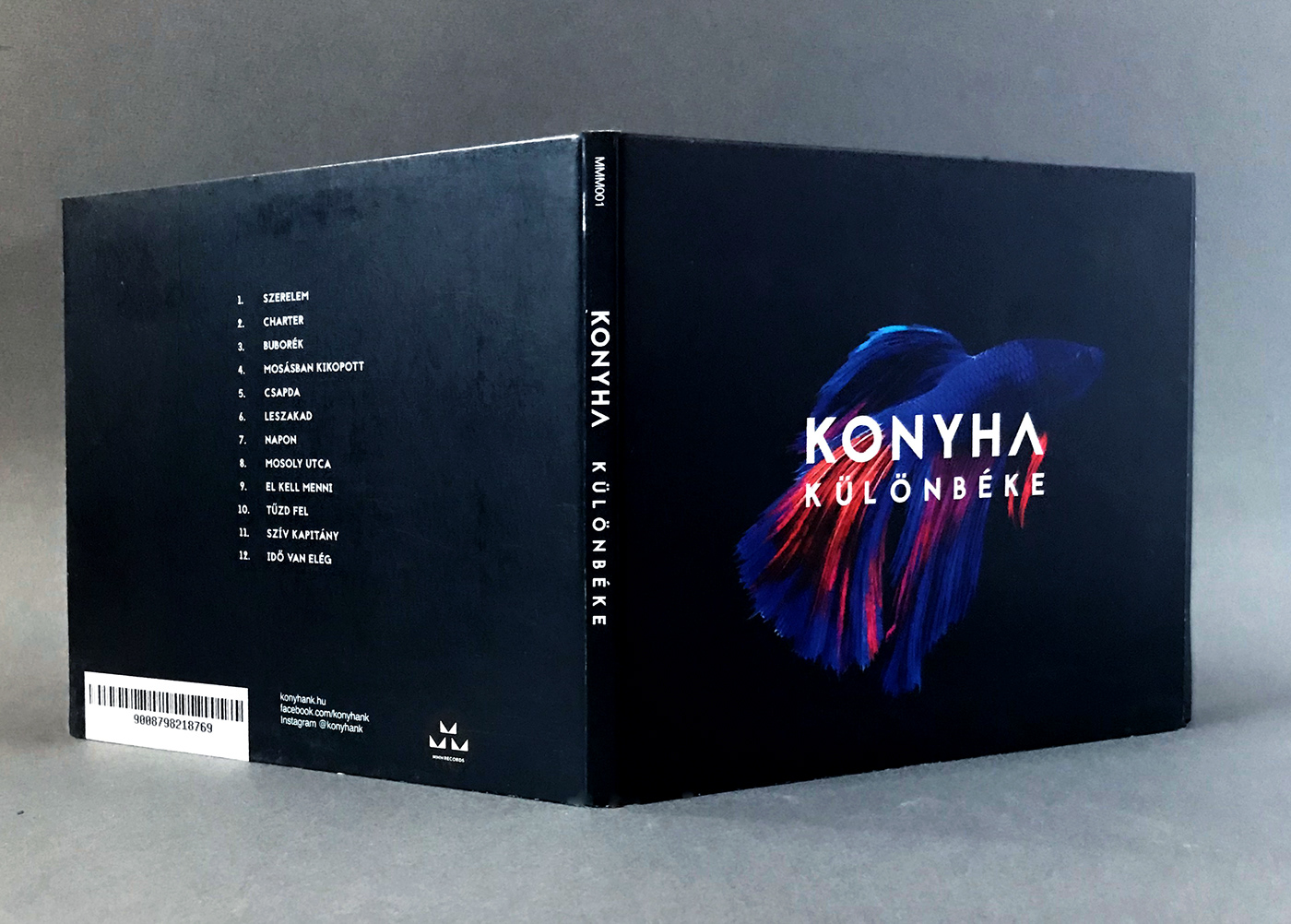 music konyha fish cover album cover cd LP digipack